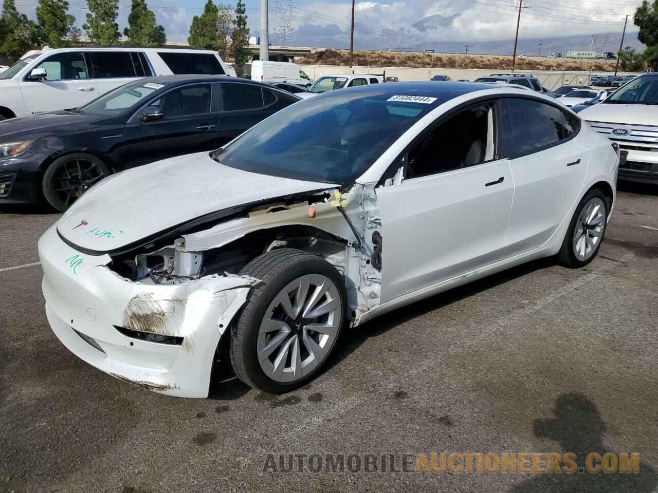 5YJ3E1EB6MF002552 TESLA MODEL 3 2021