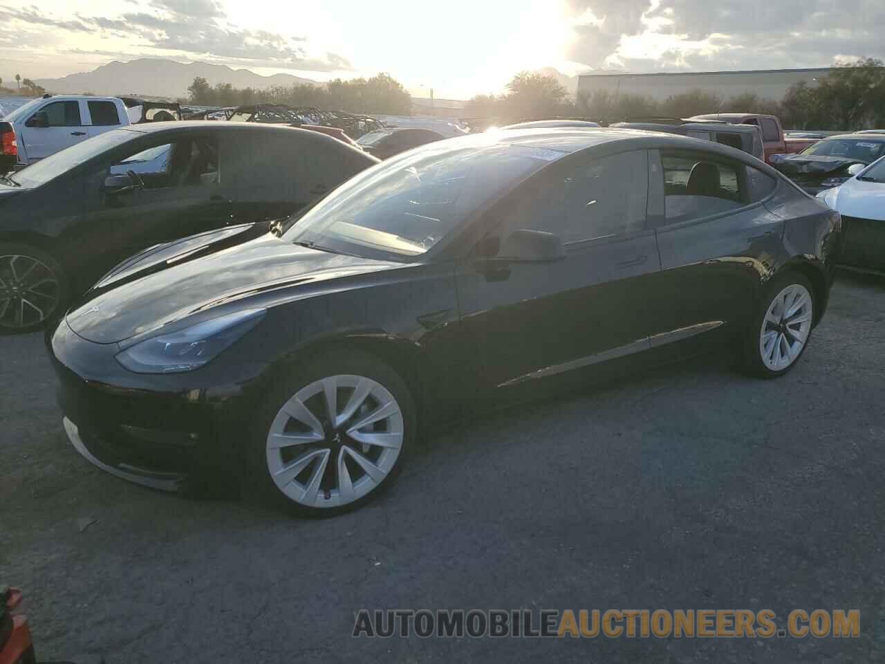 5YJ3E1EB6MF005922 TESLA MODEL 3 2021