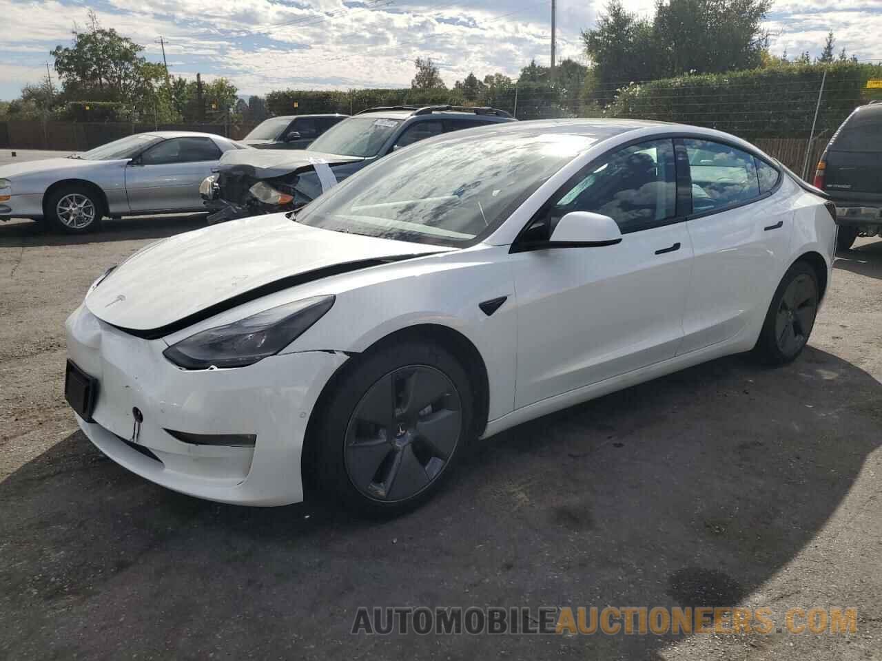 5YJ3E1EB6MF013065 TESLA MODEL 3 2021