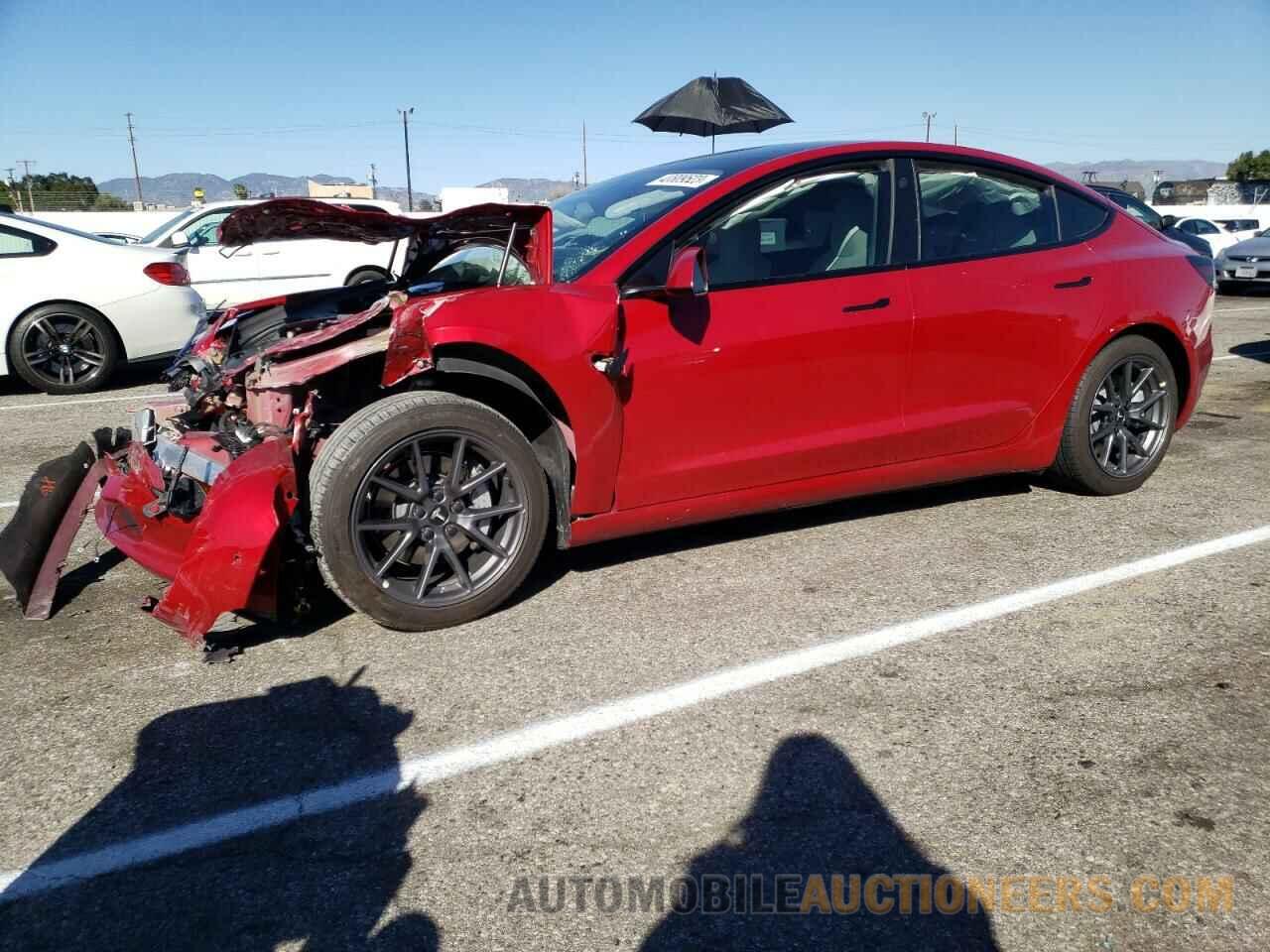 5YJ3E1EB6MF013275 TESLA MODEL 3 2021