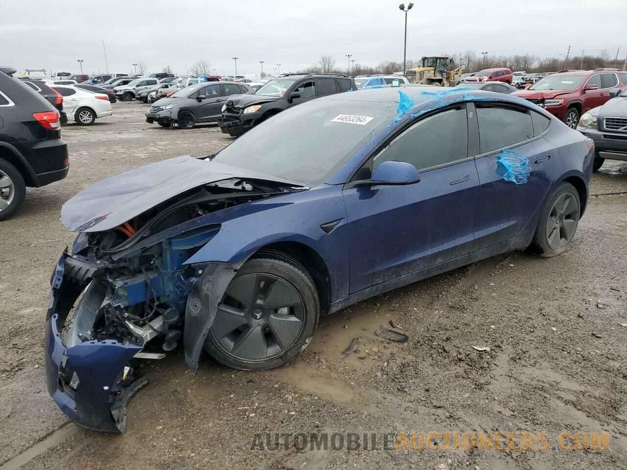 5YJ3E1EB6MF034076 TESLA MODEL 3 2021