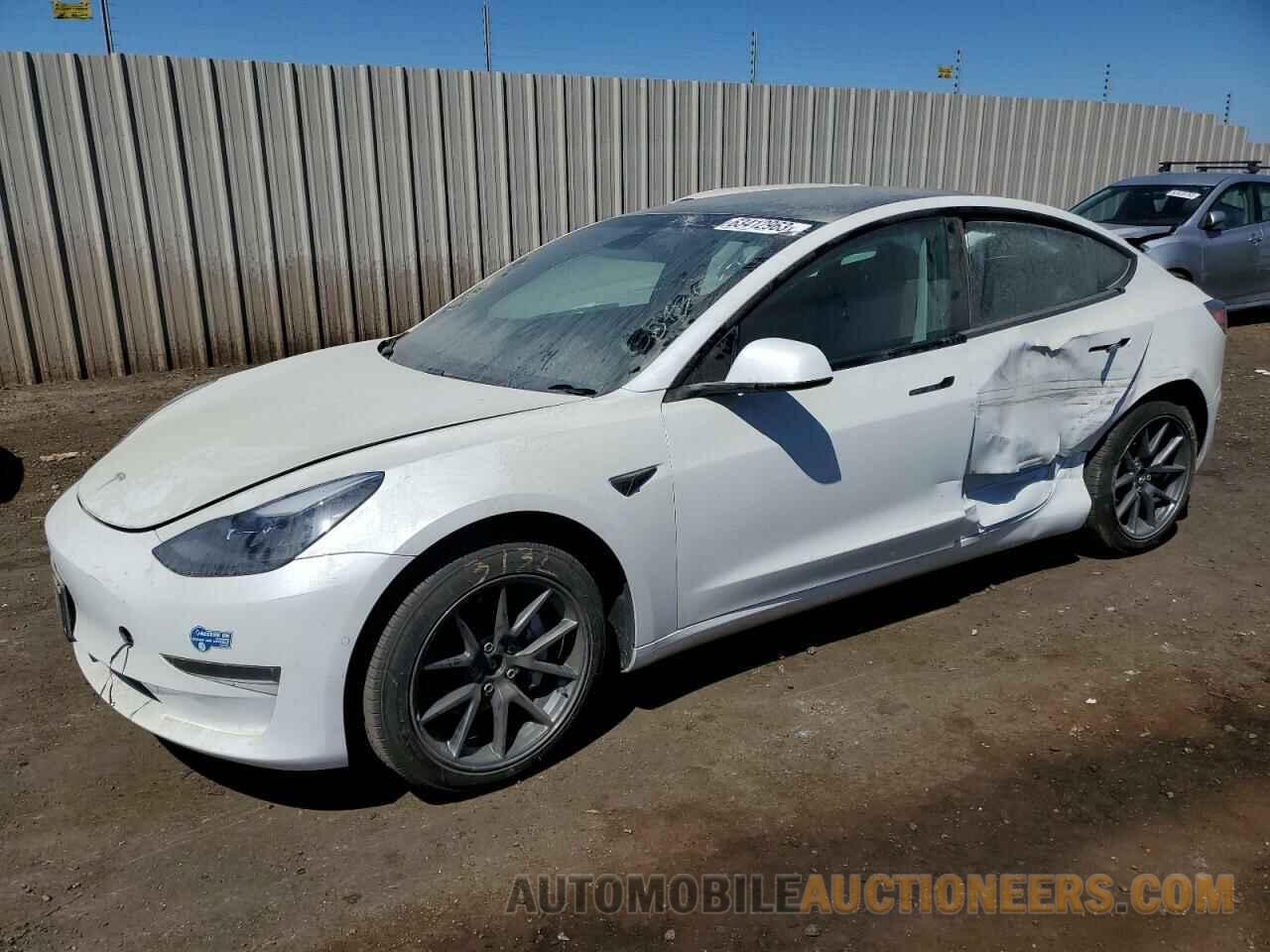 5YJ3E1EB6MF034109 TESLA MODEL 3 2021