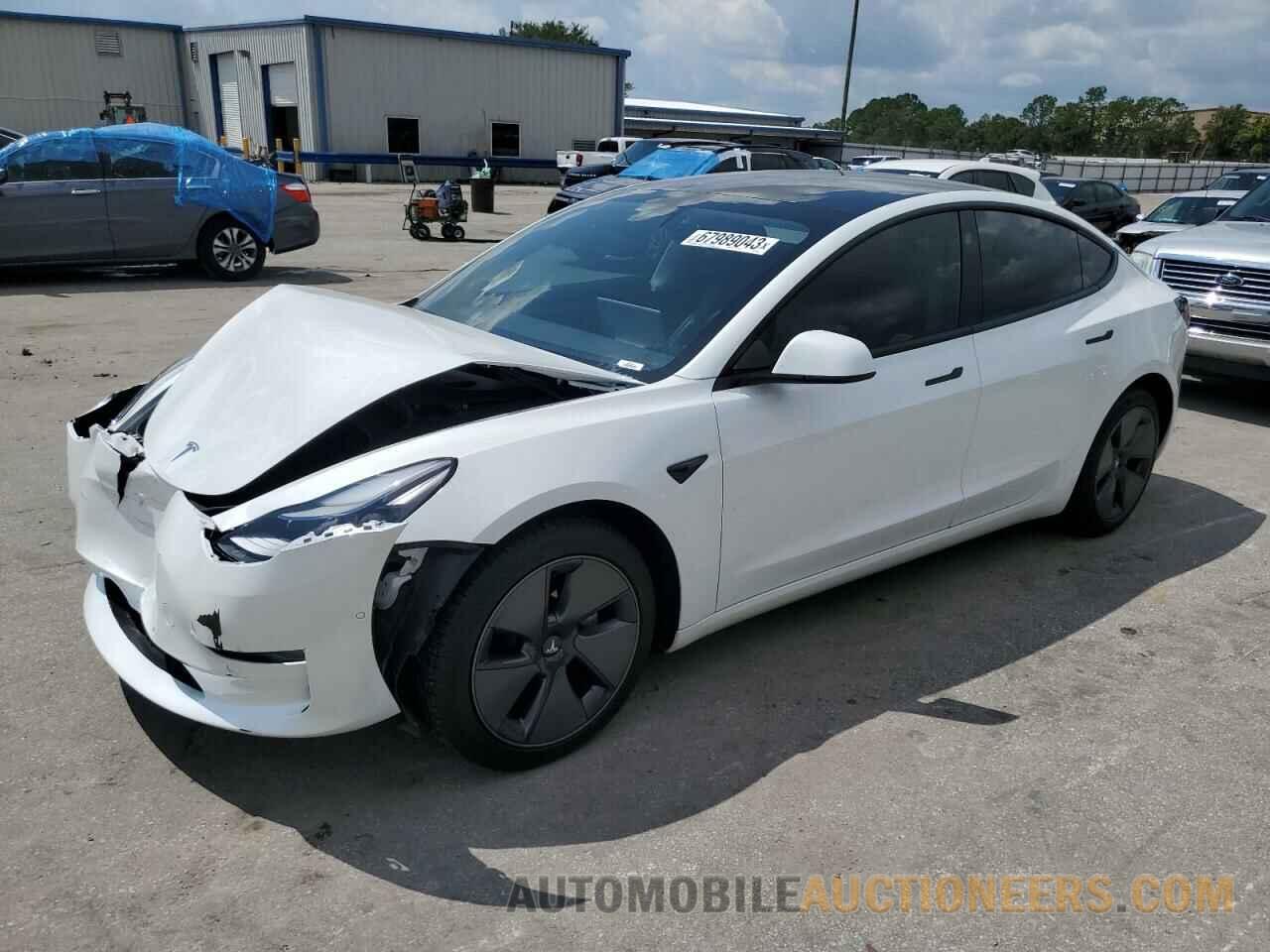 5YJ3E1EB6MF035650 TESLA MODEL 3 2021