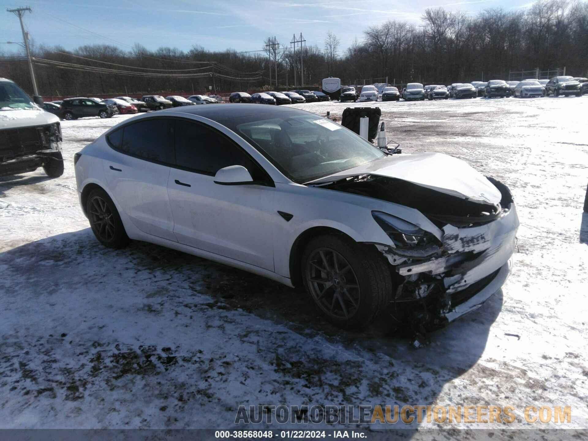 5YJ3E1EB6MF044851 TESLA MODEL 3 2021