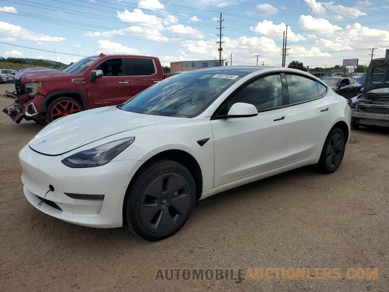 5YJ3E1EB6MF046308 TESLA MODEL 3 2021