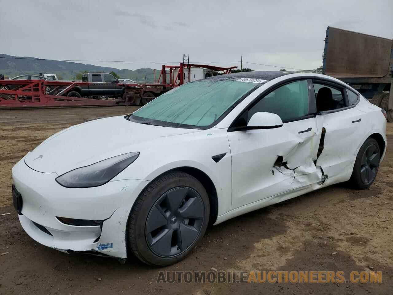 5YJ3E1EB6MF047880 TESLA MODEL 3 2021