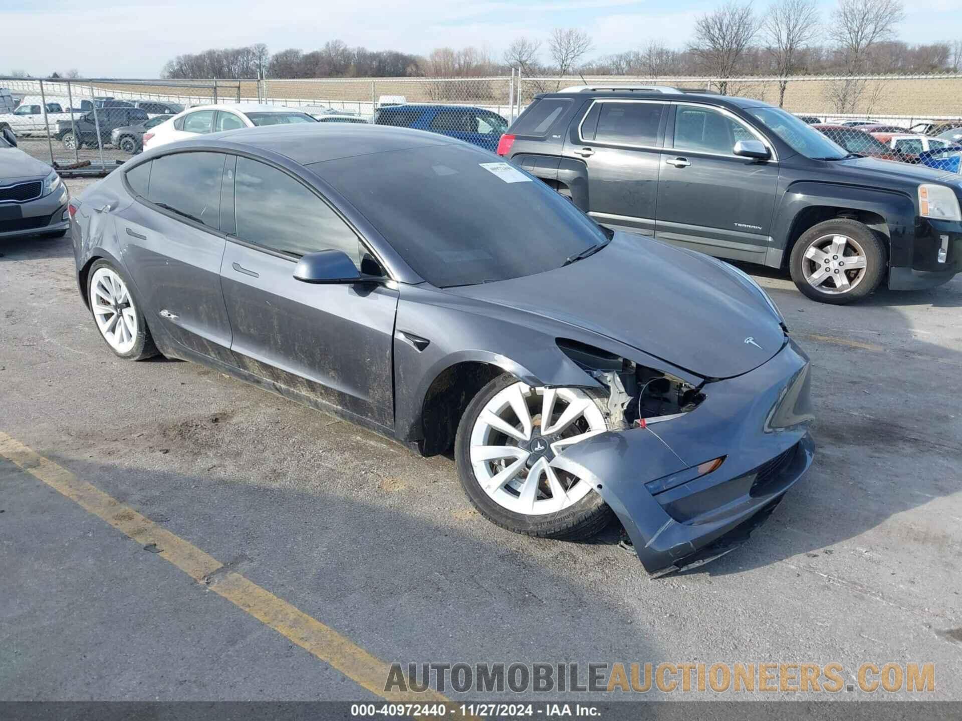 5YJ3E1EB6MF049385 TESLA MODEL 3 2021