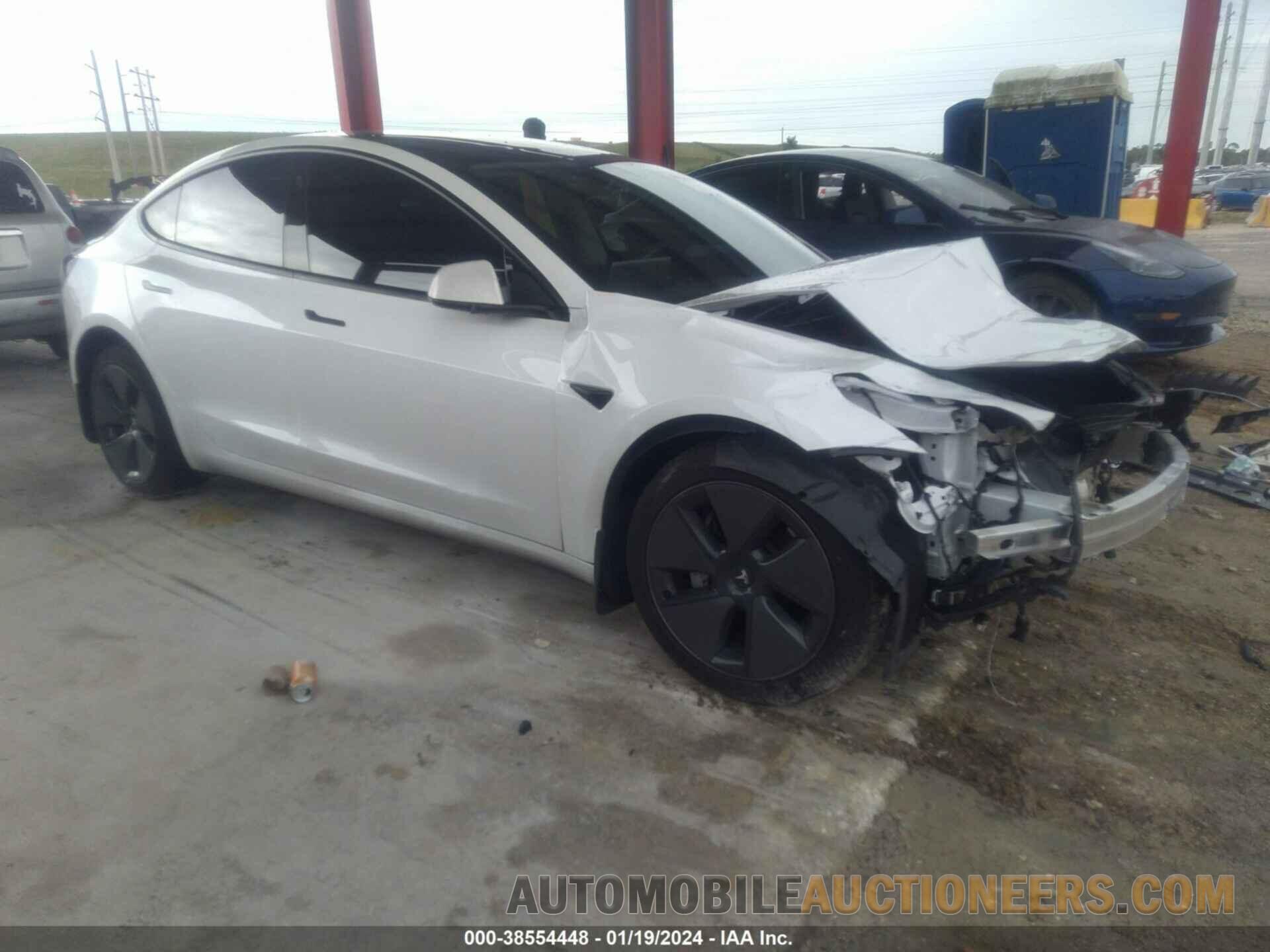 5YJ3E1EB6MF051007 TESLA MODEL 3 2021