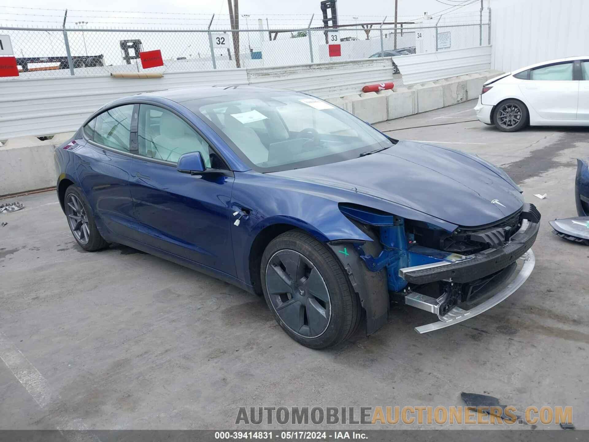 5YJ3E1EB6MF070964 TESLA MODEL 3 2021