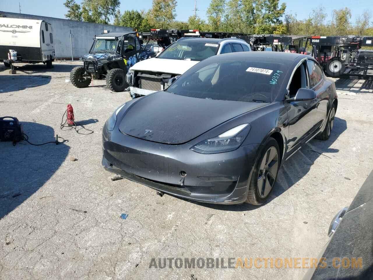 5YJ3E1EB6MF074402 TESLA MODEL 3 2021