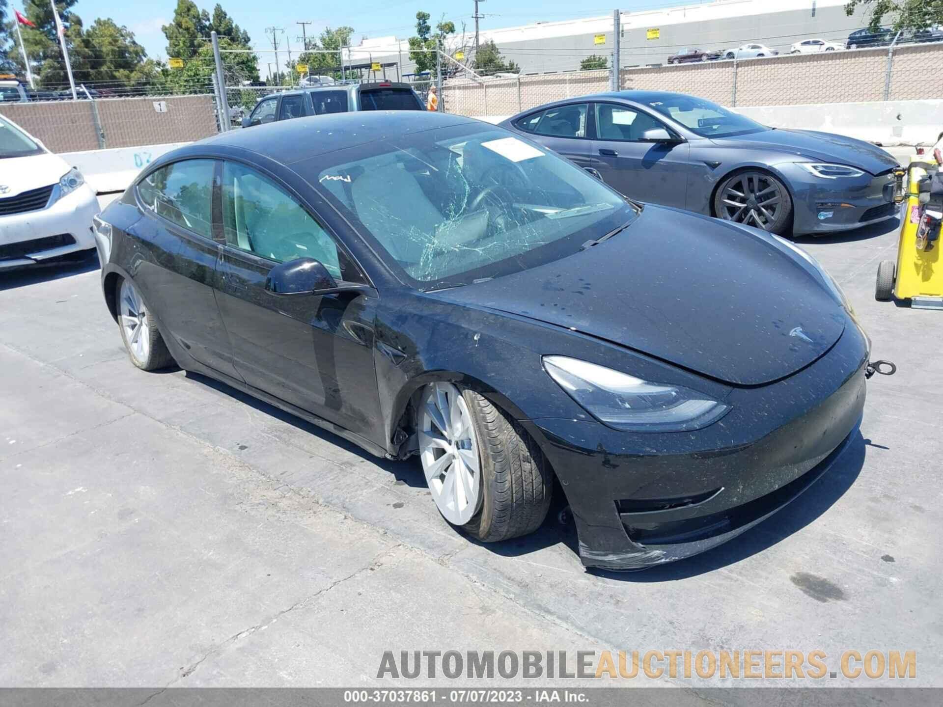 5YJ3E1EB6MF078630 TESLA MODEL 3 2021