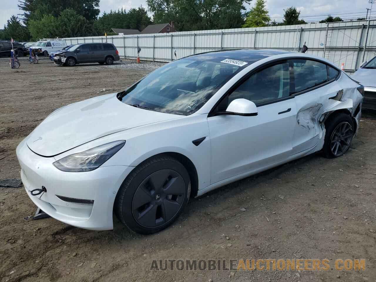 5YJ3E1EB6MF078840 TESLA MODEL 3 2021