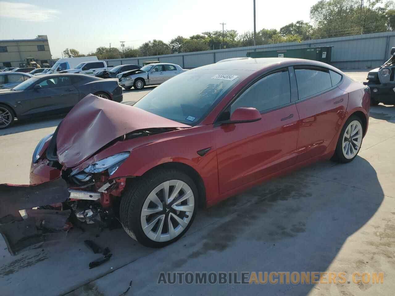 5YJ3E1EB6MF859700 TESLA MODEL 3 2021