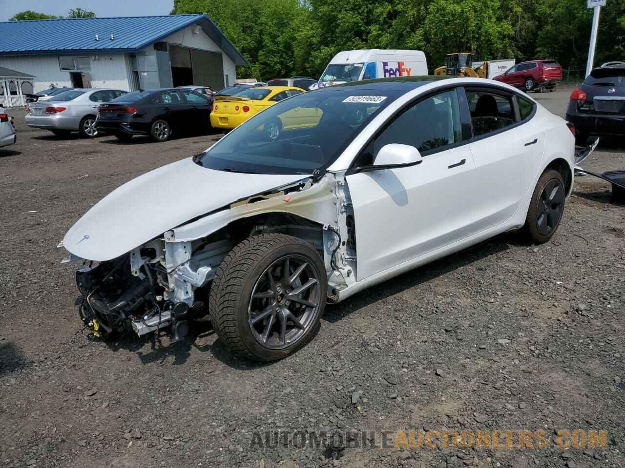 5YJ3E1EB6MF862211 TESLA MODEL 3 2021