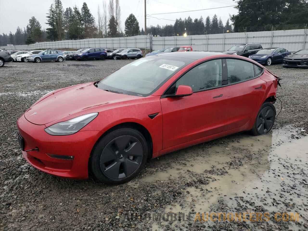 5YJ3E1EB6MF869241 TESLA MODEL 3 2021