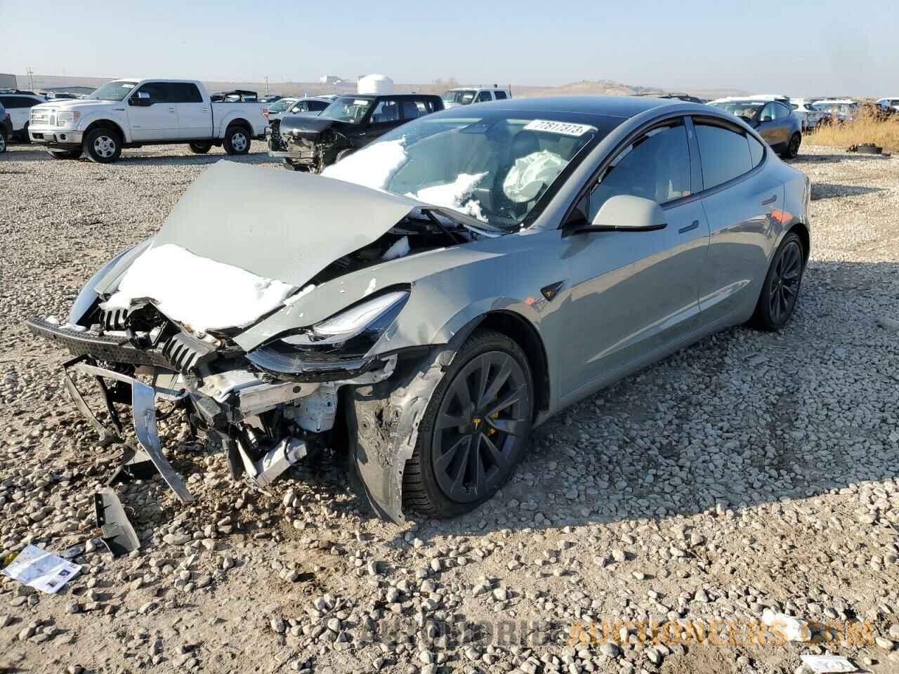 5YJ3E1EB6MF874262 TESLA MODEL 3 2021