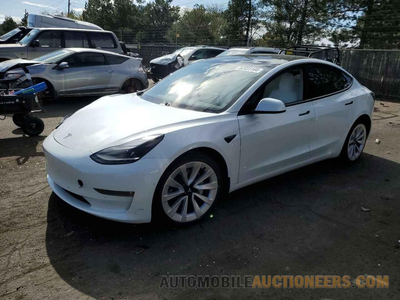 5YJ3E1EB6MF879297 TESLA MODEL 3 2021