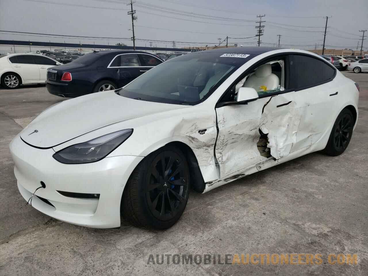 5YJ3E1EB6MF879476 TESLA MODEL 3 2021