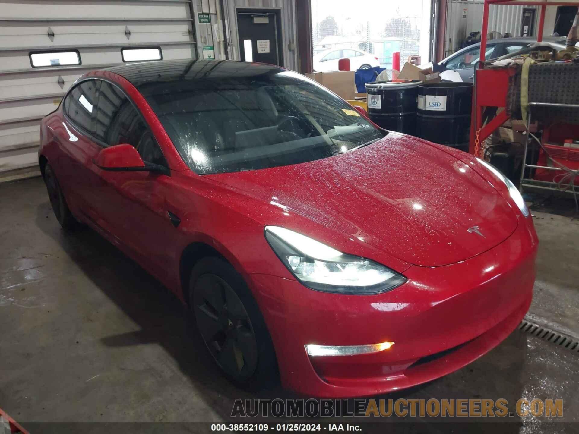 5YJ3E1EB6MF902903 TESLA MODEL 3 2021