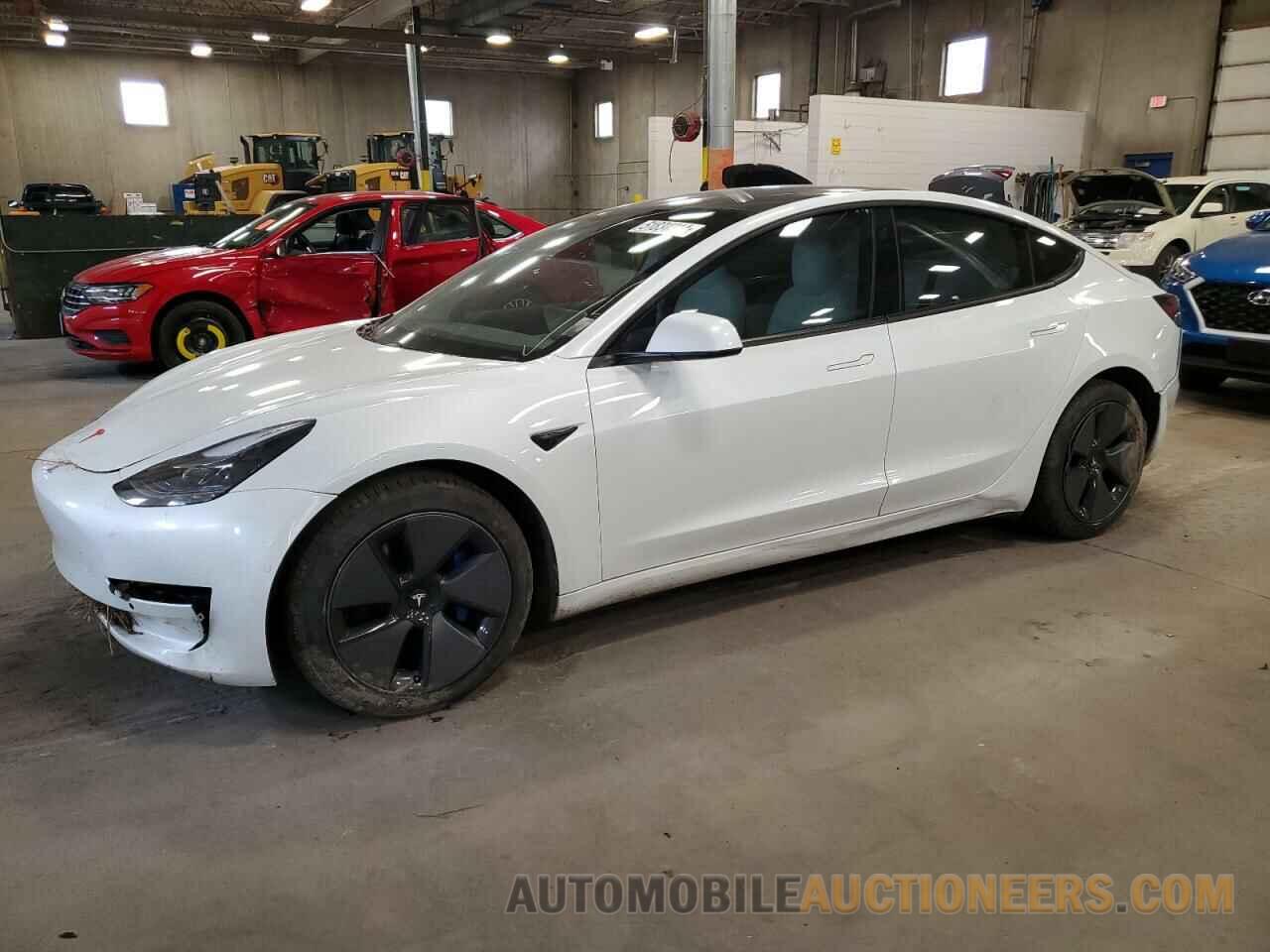 5YJ3E1EB6MF903372 TESLA MODEL 3 2021