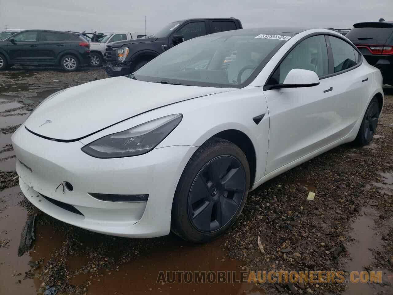 5YJ3E1EB6MF906885 TESLA MODEL 3 2021