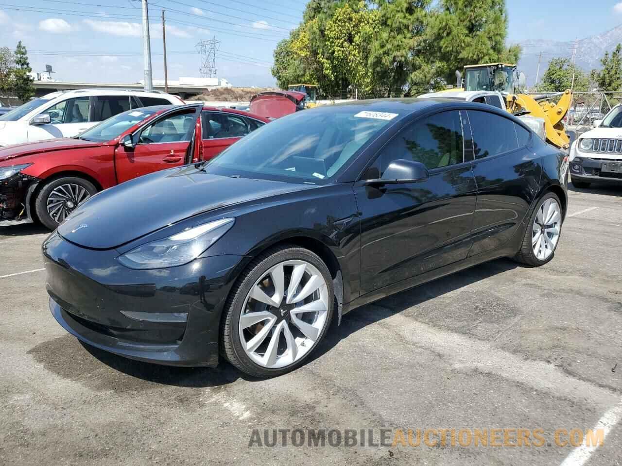 5YJ3E1EB6MF926943 TESLA MODEL 3 2021