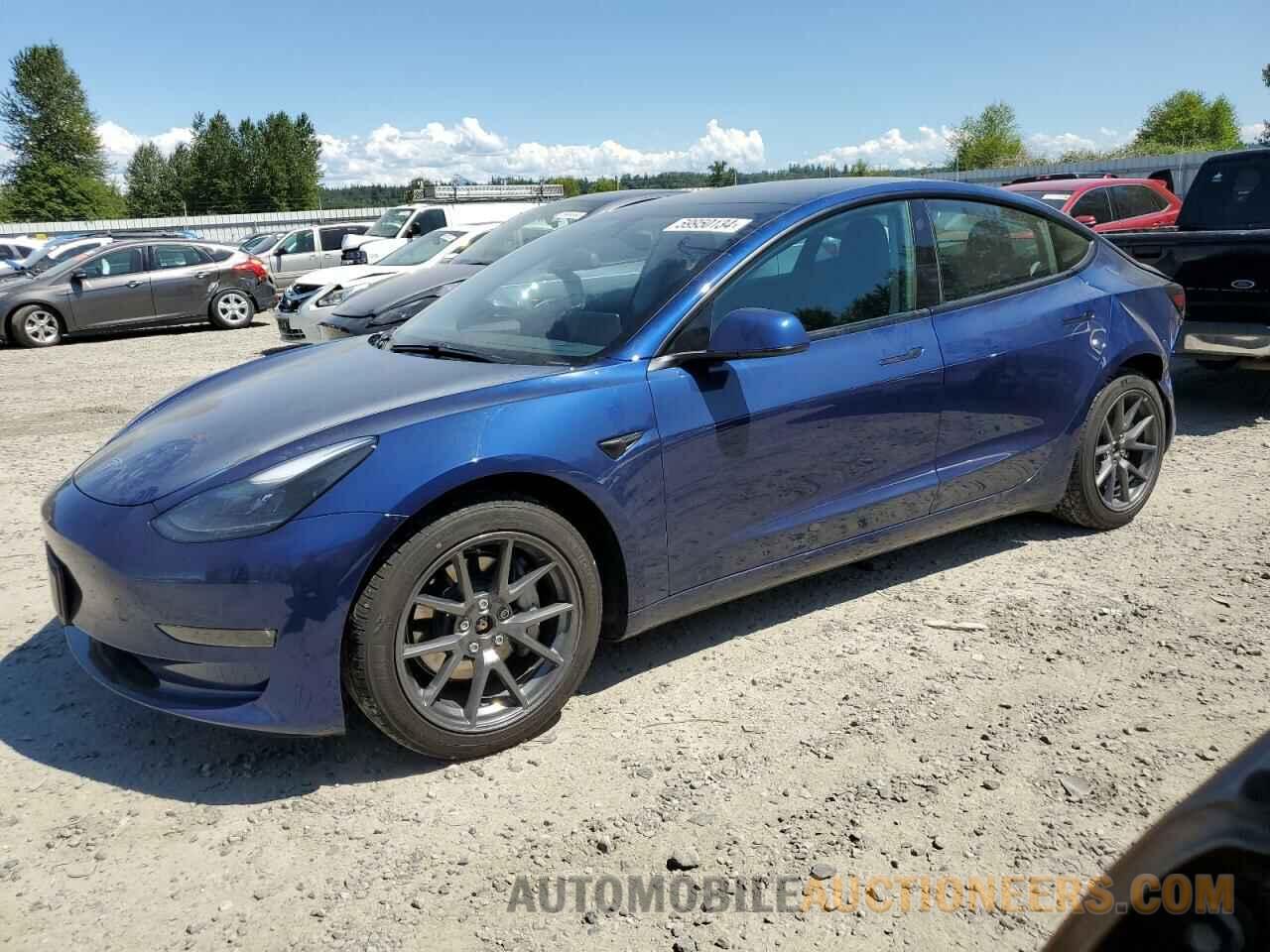 5YJ3E1EB6MF928983 TESLA MODEL 3 2021