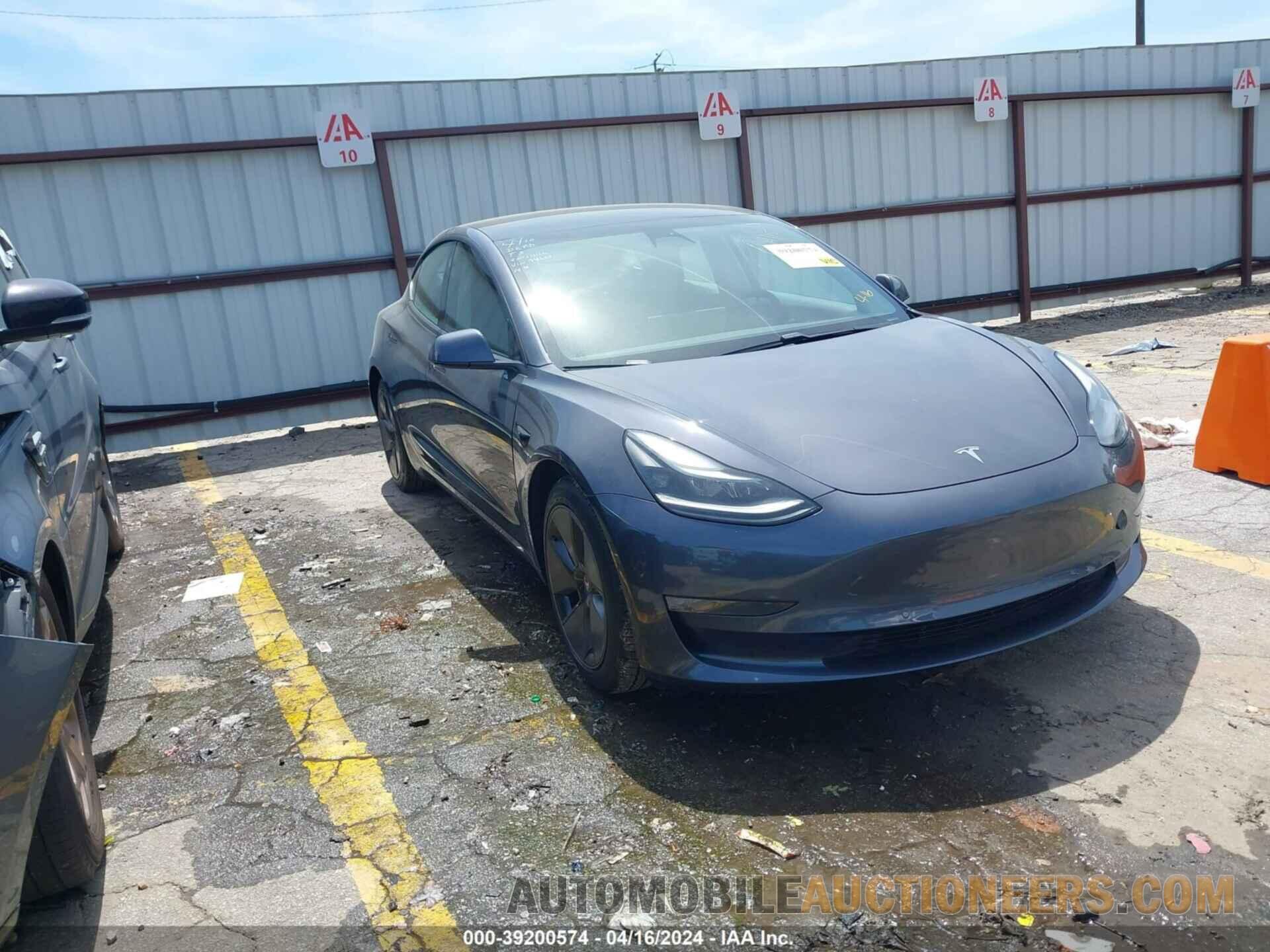 5YJ3E1EB6MF974667 TESLA MODEL 3 2021