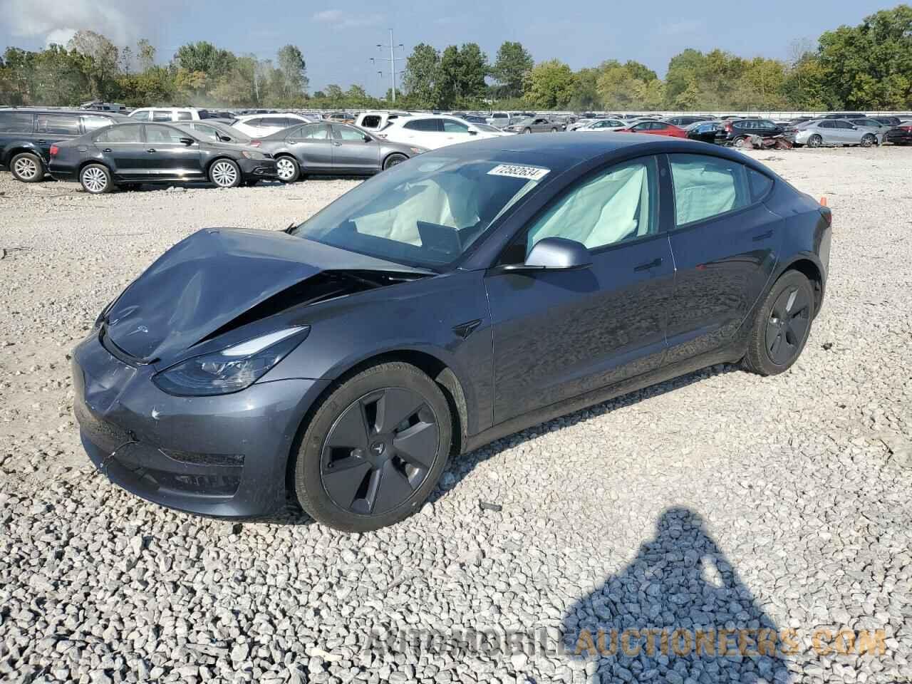 5YJ3E1EB6MF974846 TESLA MODEL 3 2021