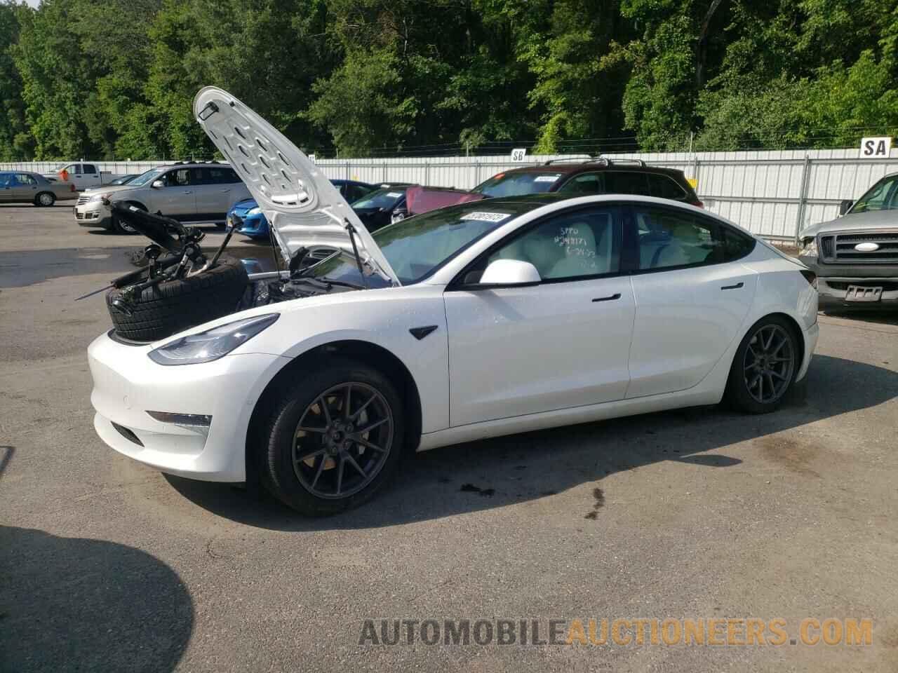 5YJ3E1EB6MF975866 TESLA MODEL 3 2021