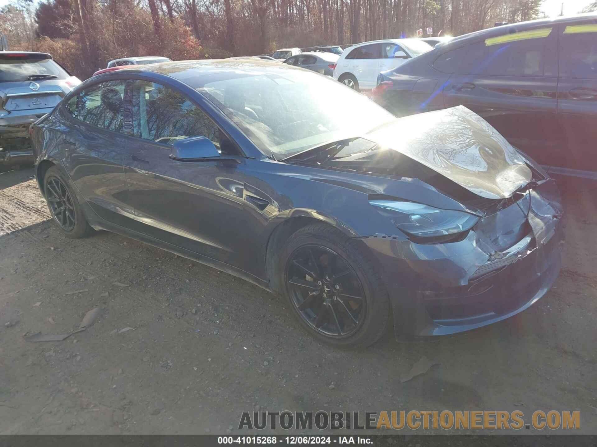 5YJ3E1EB6MF978833 TESLA MODEL 3 2021