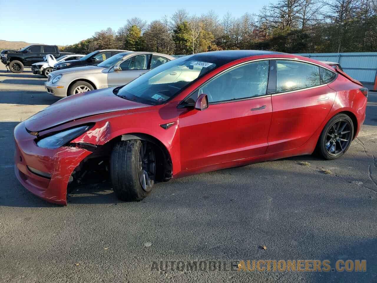 5YJ3E1EB6MF988102 TESLA MODEL 3 2021