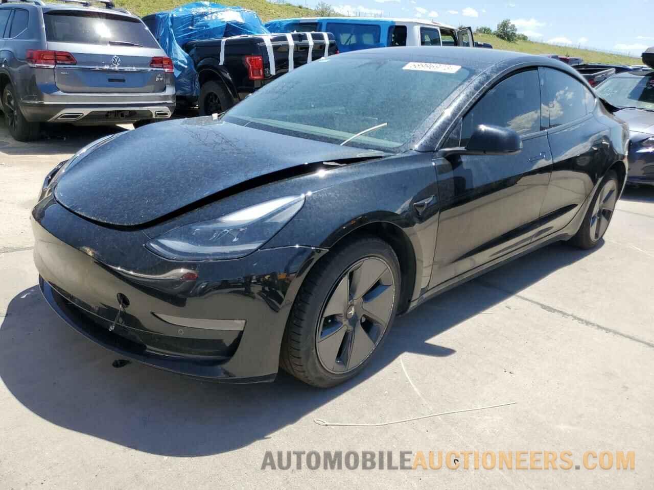 5YJ3E1EB6MF998029 TESLA MODEL 3 2021