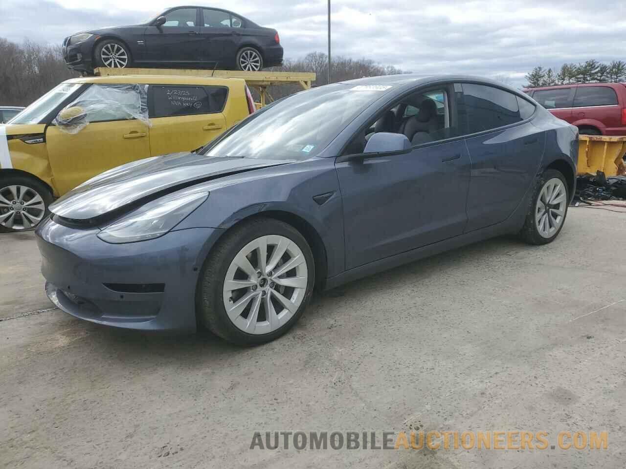 5YJ3E1EB6NF105651 TESLA MODEL 3 2022