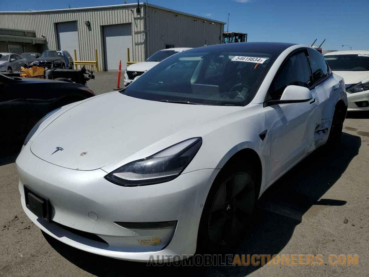 5YJ3E1EB6NF107142 TESLA MODEL 3 2022