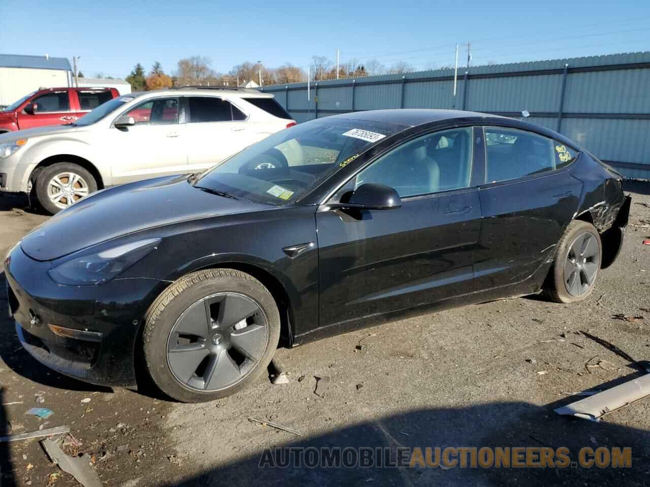 5YJ3E1EB6NF109134 TESLA MODEL 3 2022