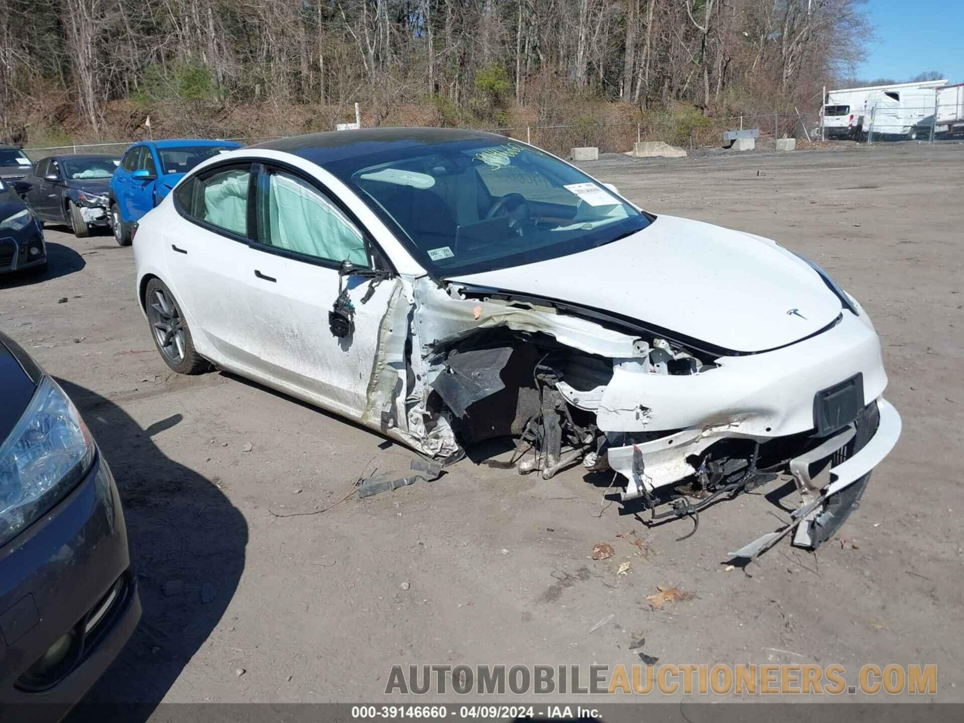 5YJ3E1EB6NF112048 TESLA MODEL 3 2022