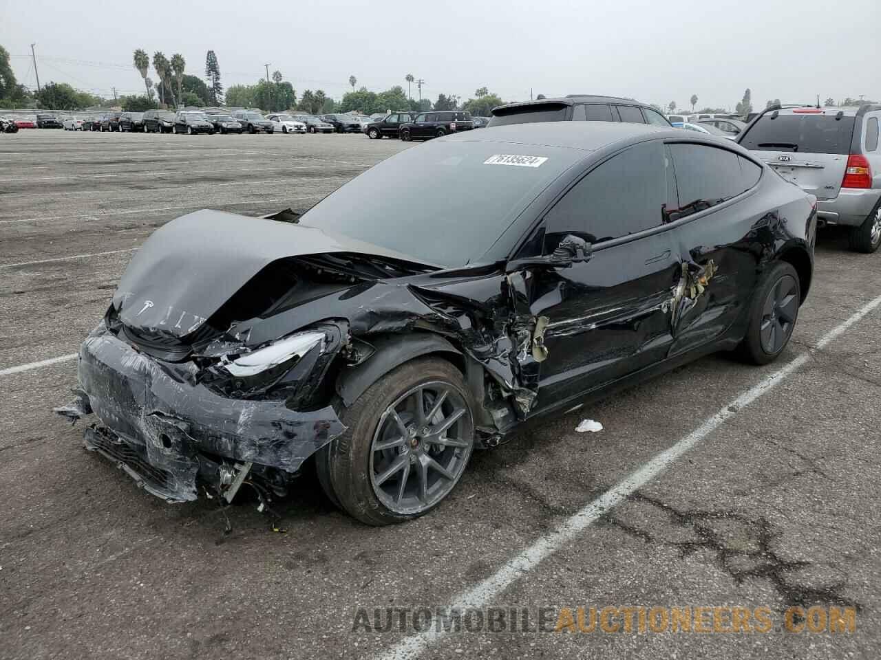 5YJ3E1EB6NF128265 TESLA MODEL 3 2022