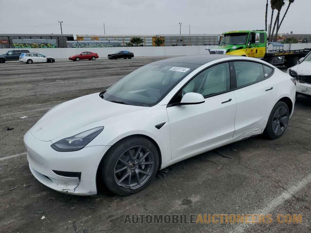 5YJ3E1EB6NF130792 TESLA MODEL 3 2022