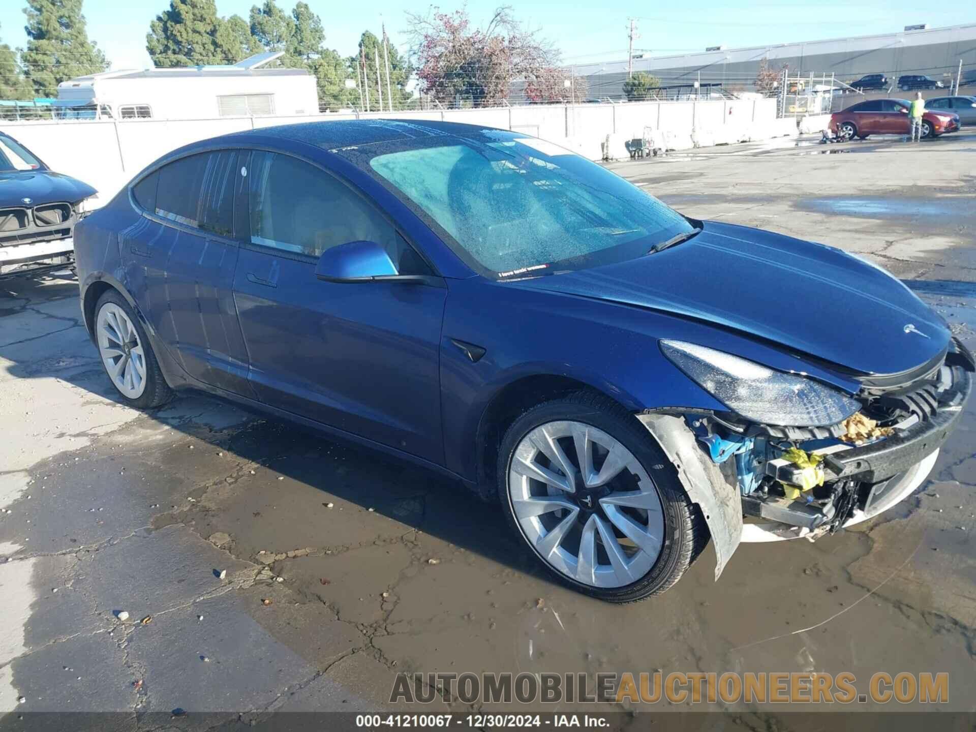 5YJ3E1EB6NF142571 TESLA MODEL 3 2022