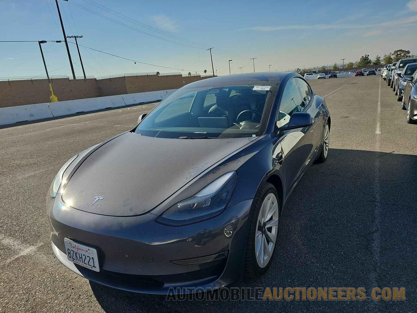 5YJ3E1EB6NF143915 Tesla Model 3 2022