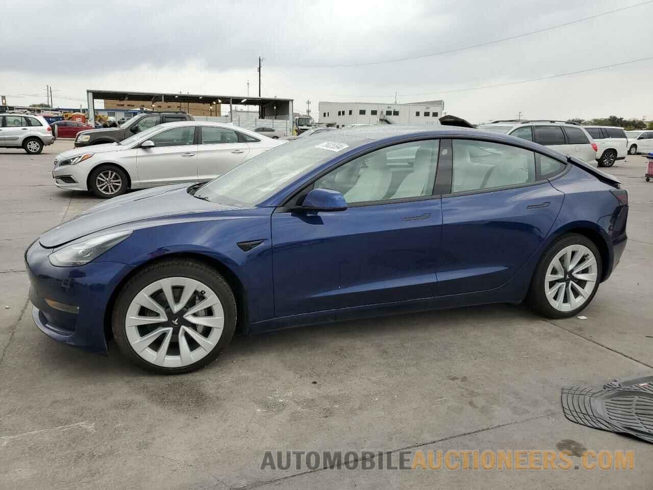 5YJ3E1EB6NF152680 TESLA MODEL 3 2022