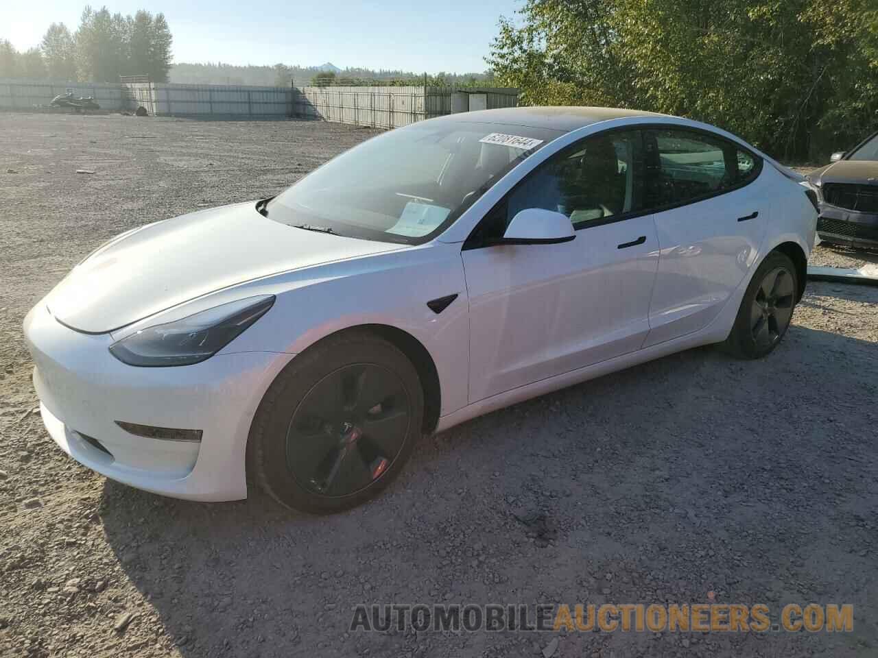 5YJ3E1EB6NF156891 TESLA MODEL 3 2022