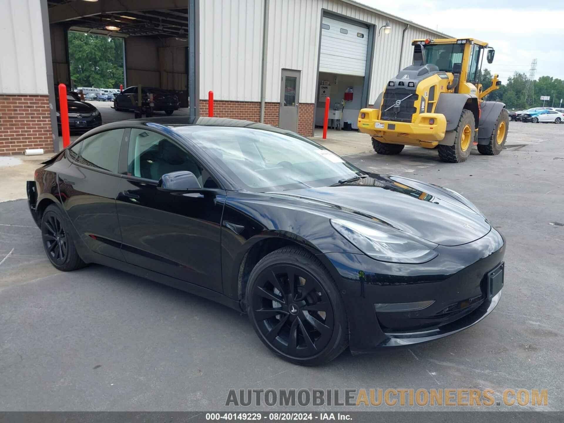 5YJ3E1EB6NF183668 TESLA MODEL 3 2022