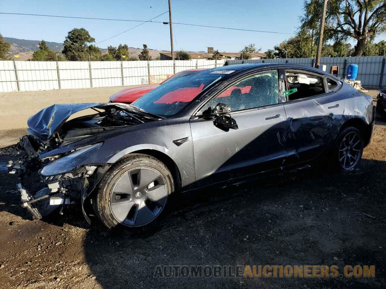 5YJ3E1EB6NF185467 TESLA MODEL 3 2022