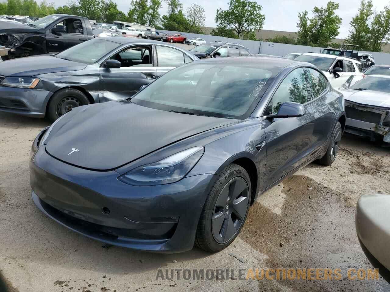 5YJ3E1EB6NF188496 TESLA MODEL 3 2022