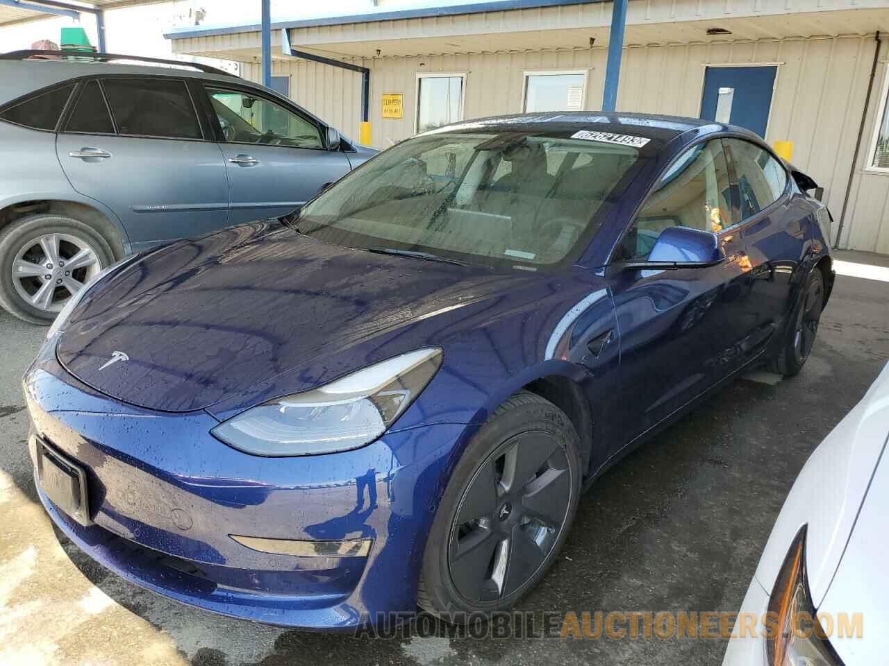 5YJ3E1EB6NF189700 TESLA MODEL 3 AW 2022