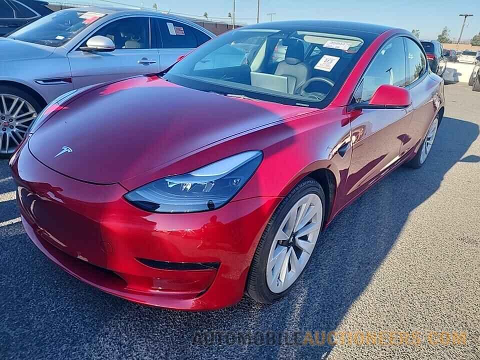 5YJ3E1EB6NF191060 Tesla Model 3 2022