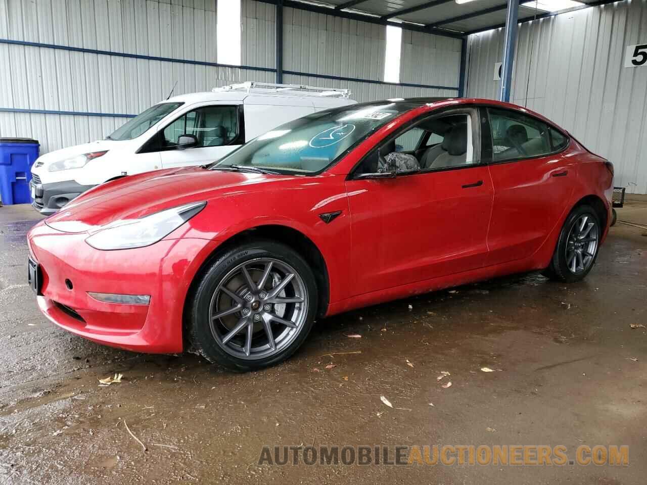 5YJ3E1EB6NF191611 TESLA MODEL 3 2022