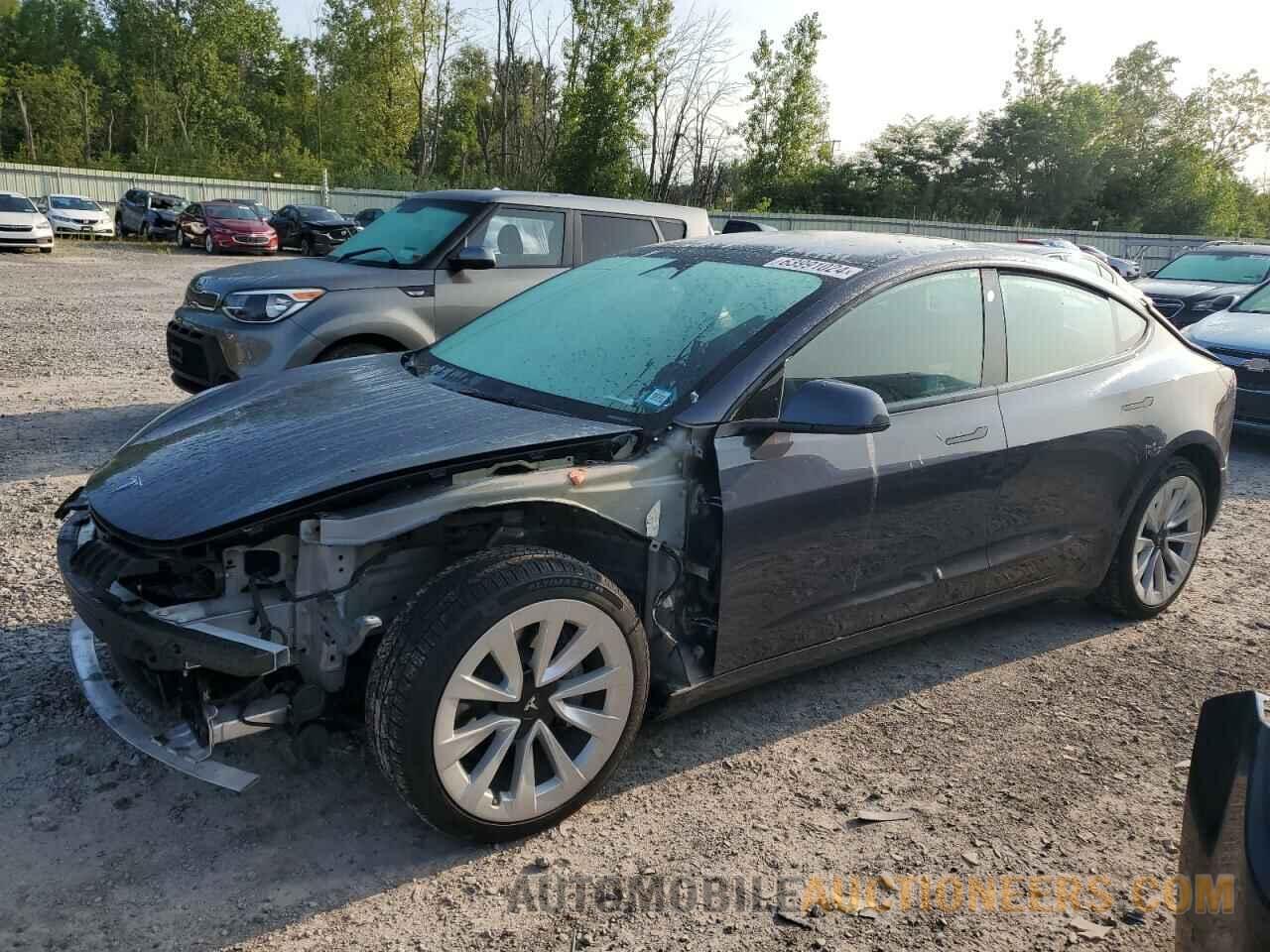 5YJ3E1EB6NF192449 TESLA MODEL 3 2022